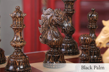 The Exotique Collection® - The Treviso Series Luxury Chess Pieces - 4.4