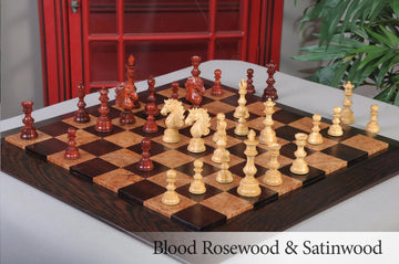 The Exotique Collection® - The Treviso Series Luxury Chess Pieces - 4.4