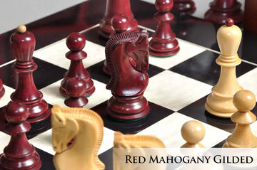 The Gilded Zagreb '59 Series Chess Set, Box, & Board Combination