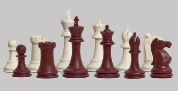 The Marshall Library Series Plastic Chess Pieces - 2.875