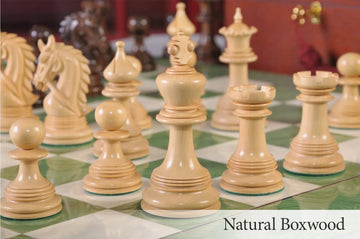 The Preston Series Chess Set, Box, & Board Combination