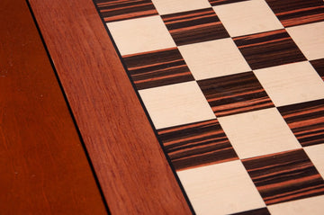 The Camaratta Signature Championship Chess Table - Dark Brown