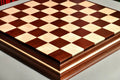 Signature Contemporary II Chess Board - Peruvian Nogal / Curly Maple - 2.5
