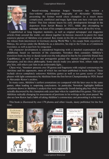 Alexander Alekhine – The Russian Sphinx: Volume I (1892-1921)