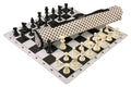 Quiver Chess Set Combination and Single Weighted Regulation Pieces | Thin Mousepad Chess Board | Quiver Bag