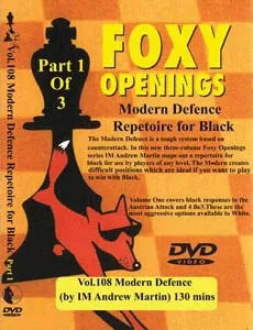 E-DVD FOXY OPENINGS - VOLUME 108 - Modern Defence Repertoire for Black Part 1