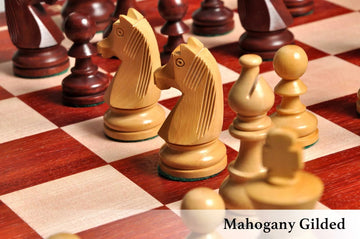 The Championship Series Gilded Chess Pieces - 3.75
