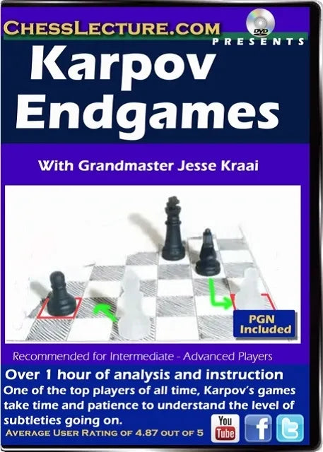 E DVD Karpov Endgames Lecture Volume 96
