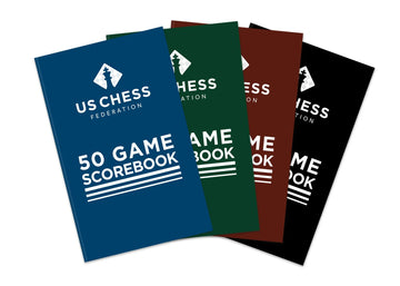 US Chess Federation Luxury Paperback Scorebook