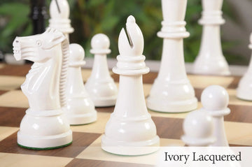 The Reproduction of the Circa 1950s Gallant Knight Series Chess Pieces - 5.0