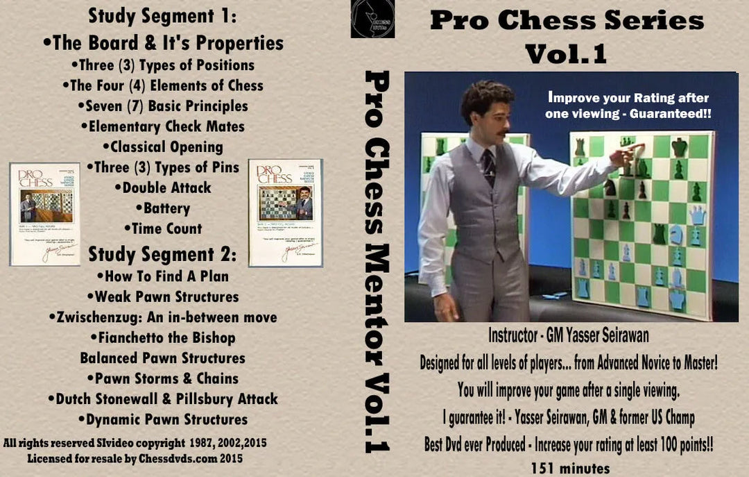 Pro Chess DVD - Vol. 1 – US Chess Sales
