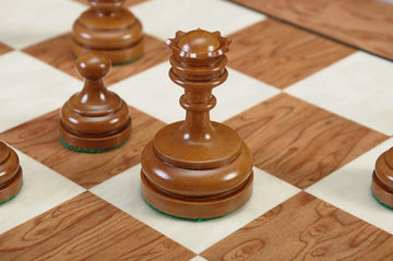 The Circa 1930 German Knubbel Vintage Series Luxury Chess Pieces - 3.5
