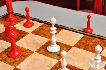 The Selenus Luxury Bone Chess Pieces - 4.0