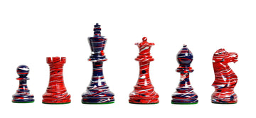 The Americana Series Chess Pieces - 4.0" King