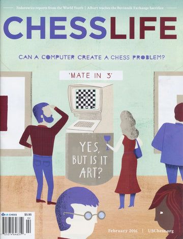CLEARANCE - Chess Life Magazine - February 2016 Issue