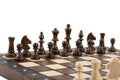 The Large Brown Magnetic Chess Set