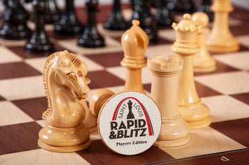 The 2021 St. Louis Rapid and Blitz Player's Edition Series Chess Pieces