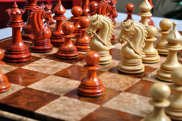 The Preston Series Luxury Chess Pieces - 4.4