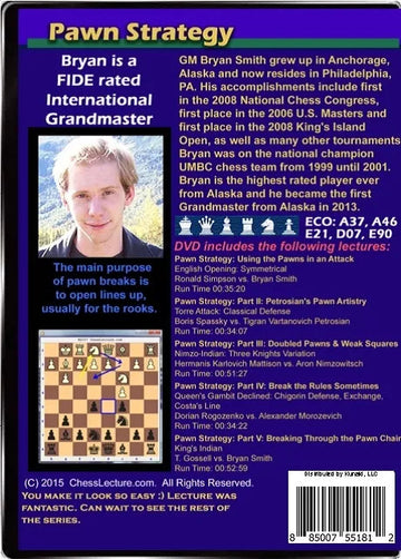 E-DVD Pawn Strategy - Chess Lecture - Volume 128
