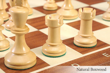 The B.H. Wood Tournament Series Wood Chess Set, Box, & Board Combination