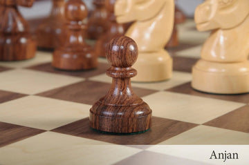 The Mechanics Institute Commemorative Series Chess Pieces - 4.25