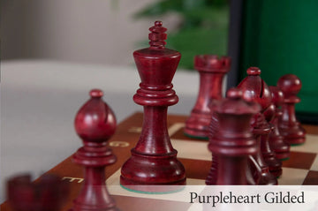 The Library Grandmaster Chess Set, Box, & Board Combination
