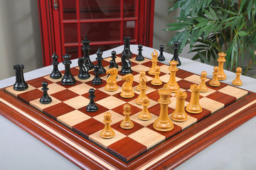 The Morphy Series Timeless Luxury Chess Pieces - 4.4