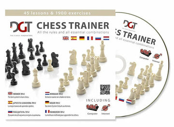 DGT Red Starter Box - Board, Pieces, Clock & Training Software