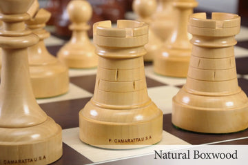 The Camaratta Collection - The Louis Persinger Series Chess Pieces - 3.6