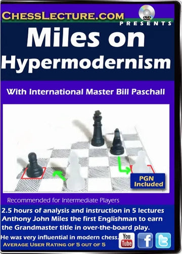 E-DVD Miles on Hypermodernism - Chess Lecture - Volume 151