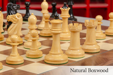 The Circa 1940 Soviet Club Series Chess Pieces - 4.0