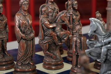 Roman Themed Chess Pieces - 4.25