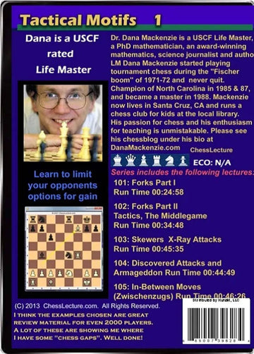 Tactical Motifs 1 - Chess Lecture - Volume 40