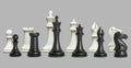 The Collector Series Plastic Chess Pieces - 3.75