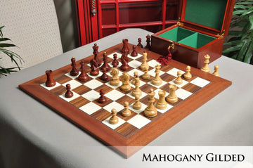 The Dubrovnik Chess Set, Box, & Board Combination