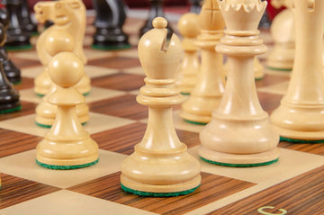 The Capablanca Chess Edition - Reykjavik II Series Chess Pieces - 3.75