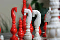 The Vizagapatam Luxury Bone Chess Pieces - 6.1