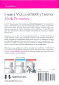 I was a Victim of Bobby Fischer - PAPERBACK