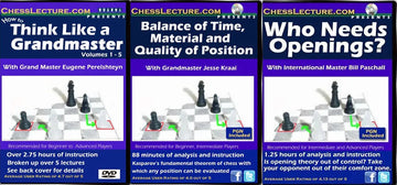 Chess Schools of Thought - 3 DVDs - Chess Lecture