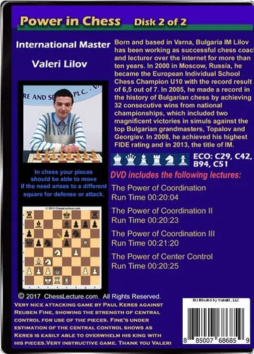 Power in Chess - Chess Lecture - Volume 172 - 2 DVDs