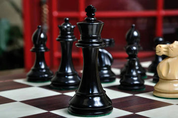 The British Chess Company - Staunton Popular Series Chess Pieces - 4.0