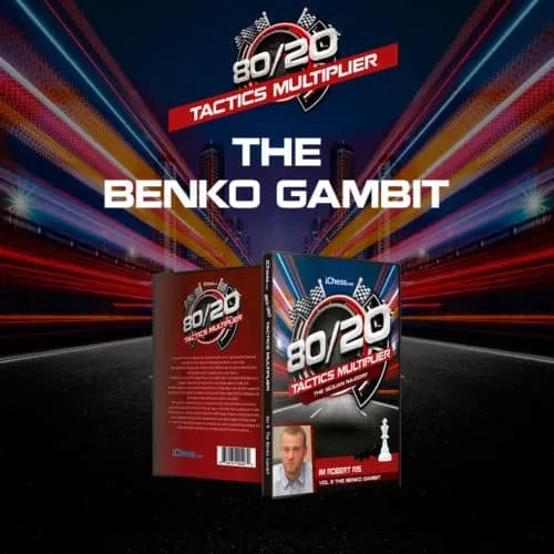 CLEARANCE Benko Gambit IM Robert Ris 80 20 Tactics Multiplier