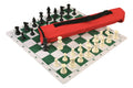 Quiver Chess Set Combination and Single Weighted Regulation Pieces | Thin Mousepad Chess Board | Quiver Bag