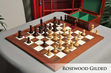 The Dubrovnik Chess Set, Box, & Board Combination