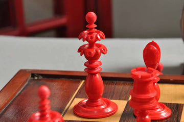 The Calvert Bone Luxury Chess Pieces - 3.25