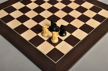 Wenge and Maple Standard Traditional Chess Board