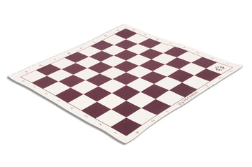 Premium Vinyl Tournament Chess Board with US Chess Federation Logo - 2.25
