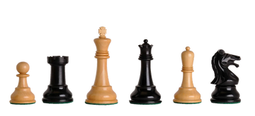 The Reproduction of the Drueke Players Choice Series Chess Pieces - 3.75" King