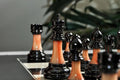 The Contemporary Series Plastic Chess Pieces - 3.5