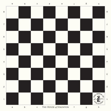 The House of Staunton Vinyl Chess Board - 2.25